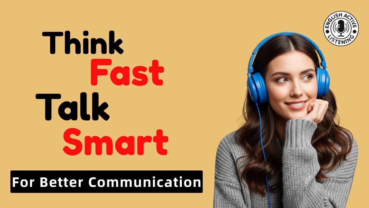 Think Fast, Talk Smart Communication Techniques in English - YouTube