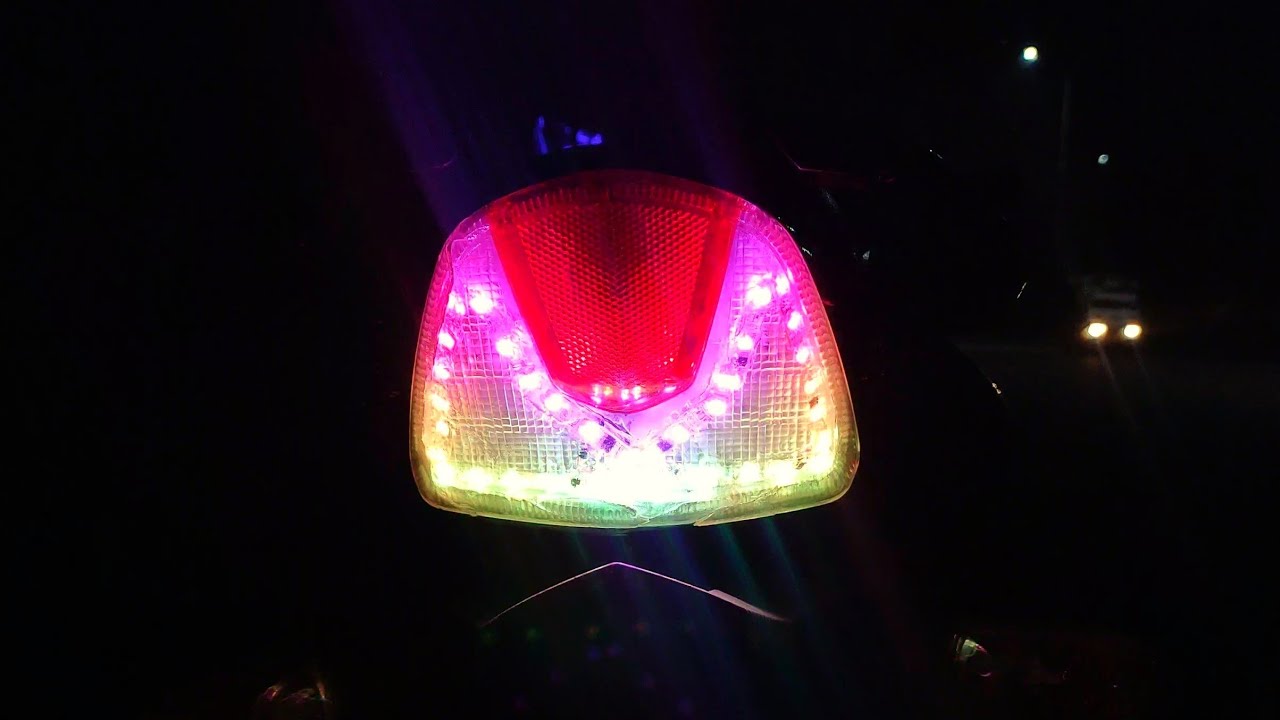 Brake light LED modification Apache 160