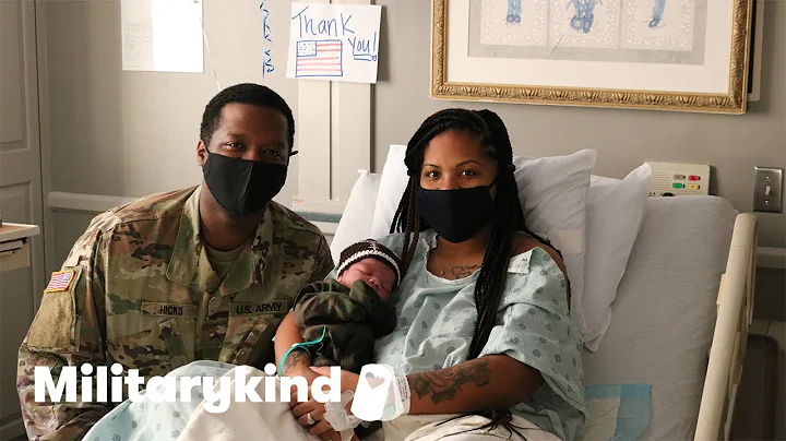 Hospital staff cheers as soldier runs to son's birth | Militarykind - DayDayNews