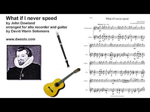 YouTubeでWhat if I never speed for alto recorder and guitarを視聴
