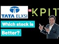 Tata Elxsi vs KPIT Technologies | Which stock is better for your Portfolio? | Fundamental Analysis