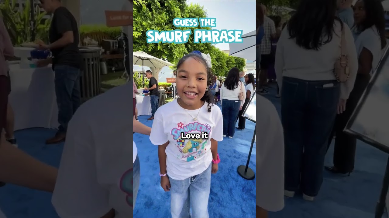 Can you guess the smurfified phrases?