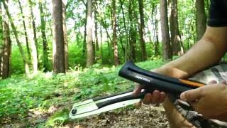 Silky Gomboy vs Fiskars SW-75 - сравнение складных пил ( часть 2).