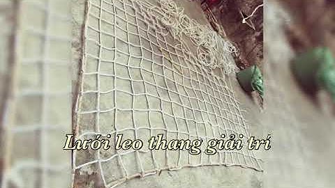 Lưới team building, lưới leo trèo giải trí - dã ngoại- lưới bảo hộ 0988561252 #CLDT