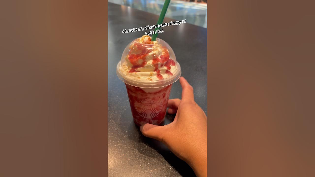 starbucks strawberry frappe recipe cheescake