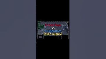 Who wins? 3 Void Rays vs 4 Liberators (even supply) #sc2 #starcraft #starcraft2 #blizzard #gaming