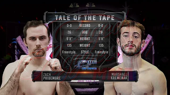 Zach Pridemore vs Marshall Kremenak 3 ROUND BATTLE!