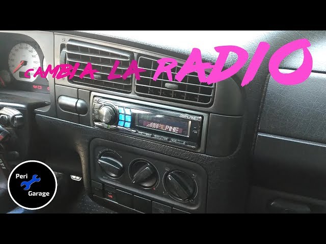 Cambiar la radio del coche: ¡así se monta y desmonta correctamente!