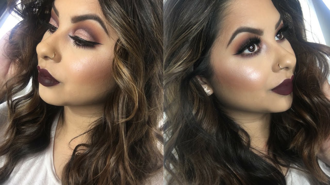 Glam Cut Crease Holiday Makeup Tutorial YouTube