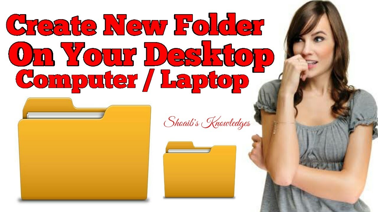 How To Create A New Folder In PC YouTube