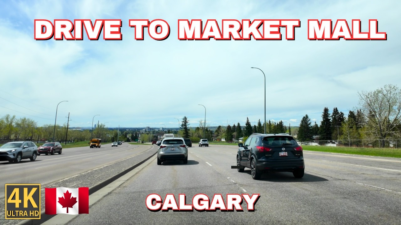 Calgary Drive | Driving to Market Mall | 4K POV - YouTube