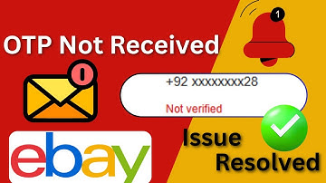 eBay OTP Code Recovery & Email Verification 🔐 | Full Guide| eBay Account Verify Ka Asaan Tareeqa!
