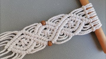 Macrame Tutorial for Beginners \ Macrame Pattern \ Macrame Design \ Wall Decor 