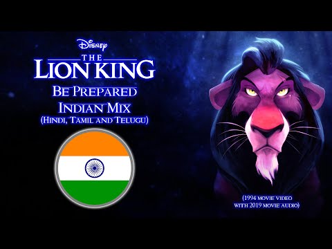 The Lion King (2019) | Be Prepared {Indian Mix} (Hindi/Tamil/Telugu)