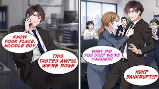 [Manga Dub] An elite classmate mocked my noodle shop and cut ties, so I ended it...!? [RomCom]