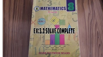 8th class Mathematics Exercise 3.2.