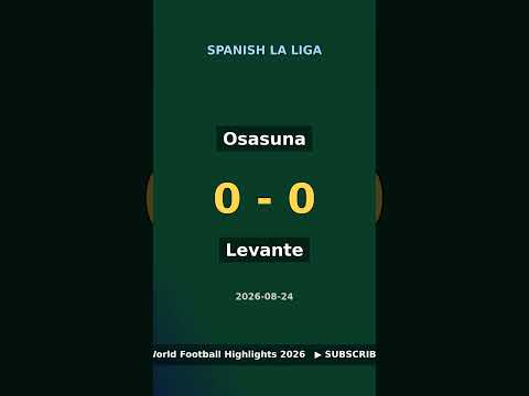 Did Osasuna really do that vs Levante?! 0-0 ⚡ DRAMA TO THE END #Shorts
