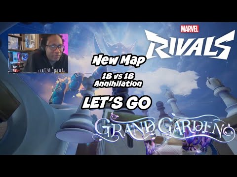 18v18 Map Rivals MARVEL RIVALS Grand Garden Map - Annihilation 18 vs 18 - YouTube