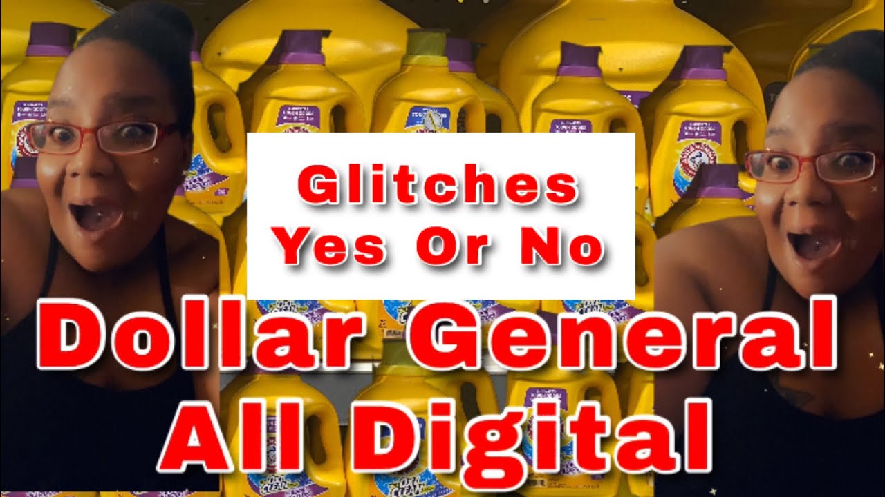 dollar-general-couponing-deals-glitches-yes-or-no-youtube