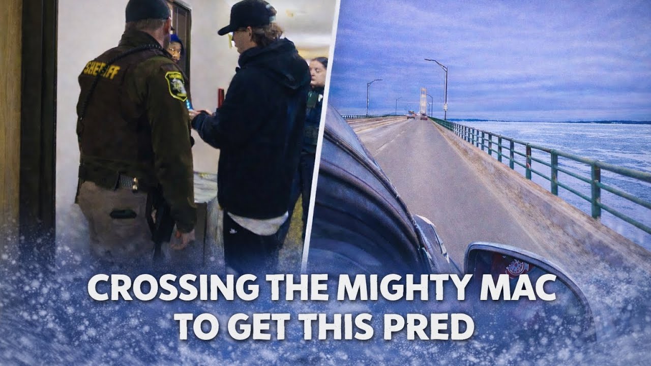 Crossing the Mighty Mac to get this pred 🌉