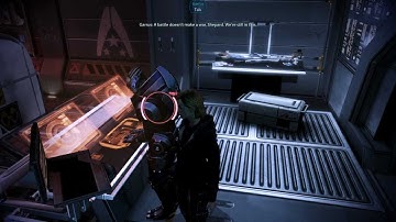ME3 FemShep (Para) PC Walkthrough with Commentary on Insanity Part 100 - Ship stuff 1/1
