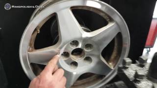 Diamond cut allow wheel cnc refurbishment polish polishing copeador jantes rims