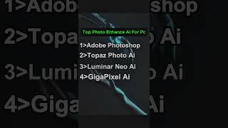Top 5 Photo Enhance Ai For Pc #ai #top #best