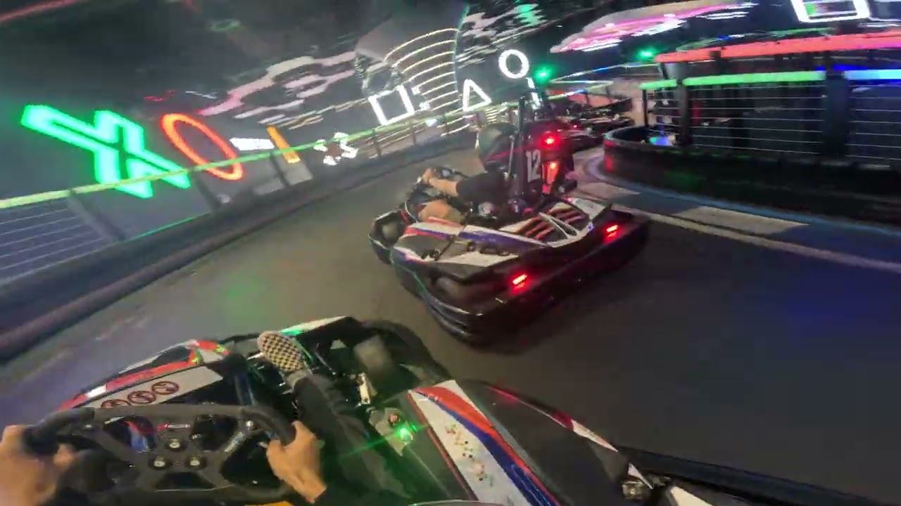 My First Practice GoKart | Chip Mong 271 Mega Mall | Phnom Penh, Cambodia