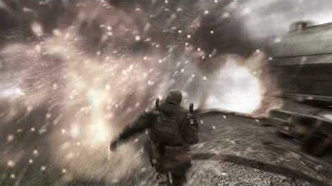 CoD 4 Slow Motion airstrike