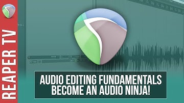 REAPER Tutorial: Audio Editing Fundamentals