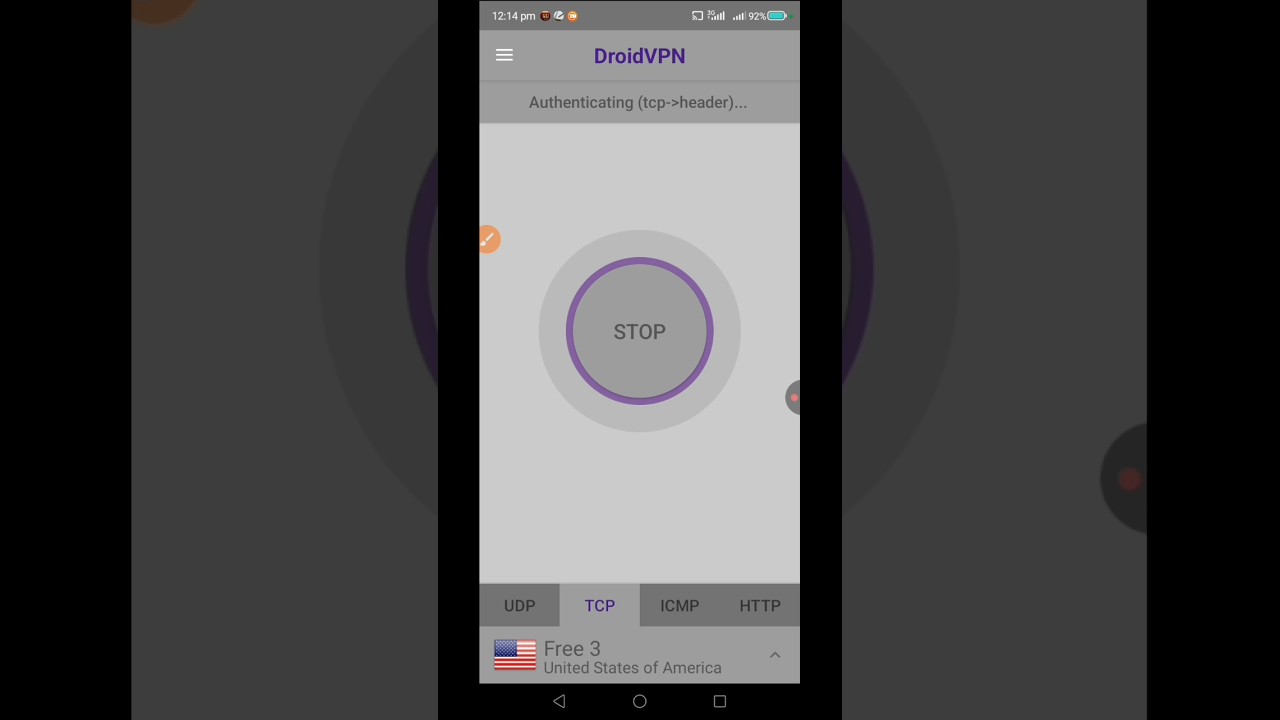 HOW TO CONNECT DROID VPN TCP/HTTP SETTINGS FOR ALLNETWORKS