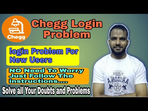 Chegg Login Error | Chegg Login Issue | Chegg login Id Showing Invalid