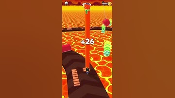 Shortcut run | Rare new characters ready to run lava checkpoint #level 596 - TOPZA GAMING