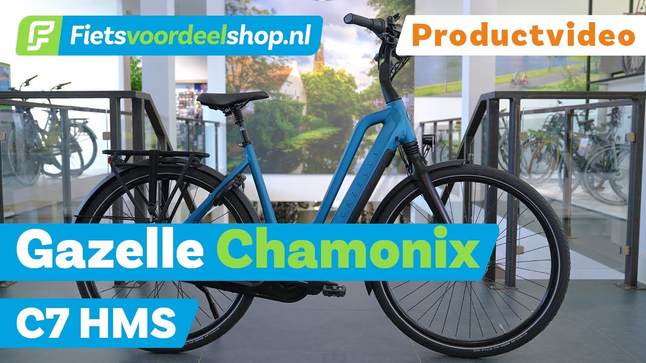 Gazelle Orange C8 HMB - Fietsvoordeelshop.nl Product Review - YouTube