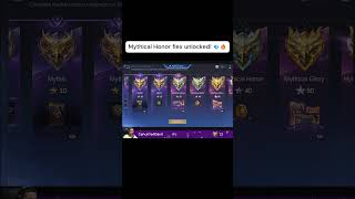 Finally Mythical Honor  Exclusive Profile Background Unlocked