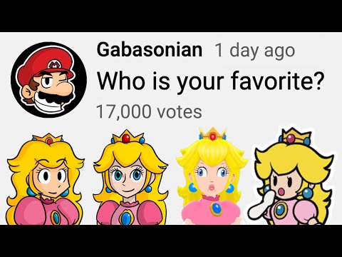 Who Is Your Favorite Princess Peach?