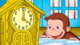 Não Toque no Relógio! 🐵 George, o Curioso 🐵 Desenhos Animados