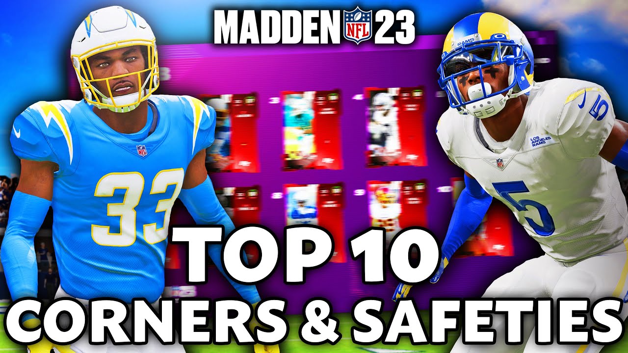 THE TOP 10 CORNER AND SAFETY LISTS ARE INTERESTING Madden 23 Ultimate Team YouTube