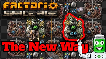 Kovarex Processing in Factorio Spaceage - Jar Style