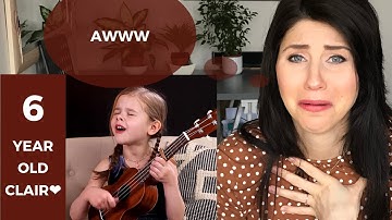 Stage Performance coach reacts to 6 YEAR OLD | Clair Crosby Can