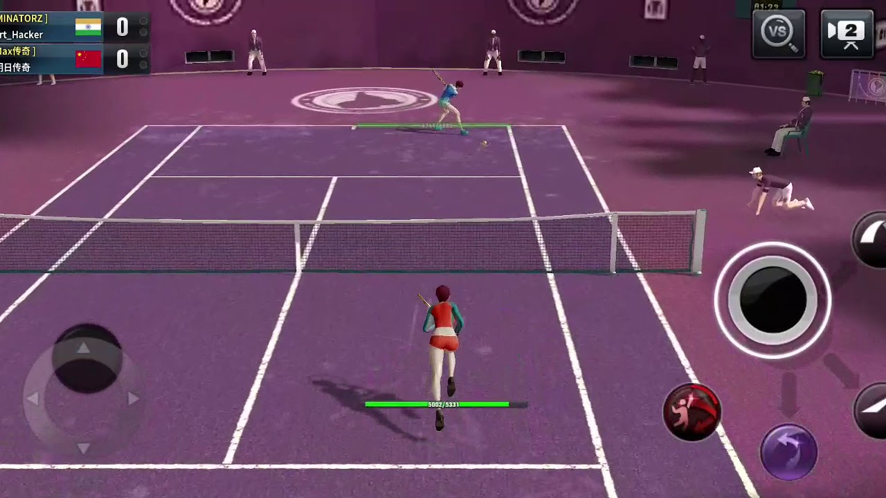 Heart hacker vs rank 1 chinese cheater vpn abuser lagger ultimate tennis