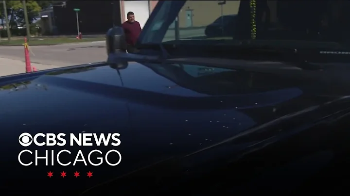 CBS Chicago reporter shot at with pepper ball by ICE agent in Broadview