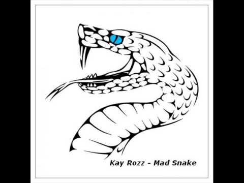 Змея с открытым ртом рисунок