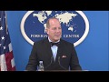 Foreign Press Center Briefing on the "50th Anniversary of the Nuclear Non-proliferation Treaty"