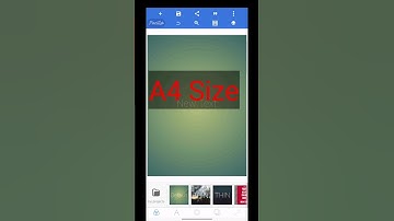 Pixellab A4 size tutorial/How to set A4 size in Pixellab/ Pixellab me A4 size kaise set kare #shorts