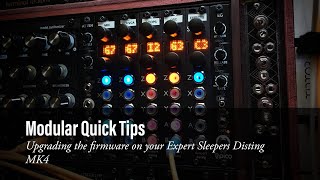 Updating The Firmware On An Expert Sleepers Disting Mk4