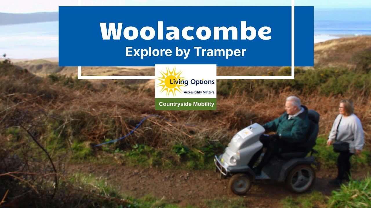 Explore Woolacombe by Tramper with Countryside Mobility