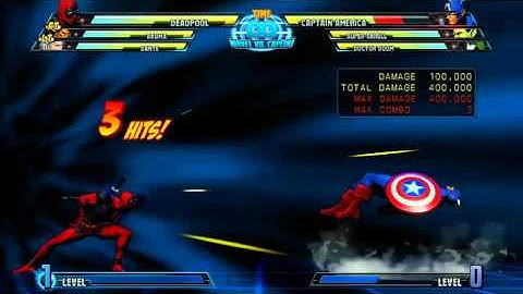 MvC3: Deadpool - Combo 06 - I