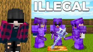 How I Got This ILLEGAL Weapon in This Minecraft SMP...