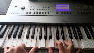 How to play Coldplay - Trouble on piano (Part 1)